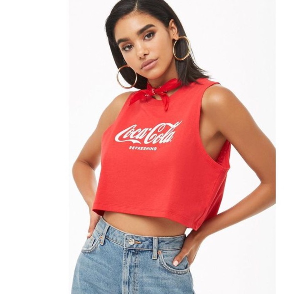 Coca Cola Cropped Tank